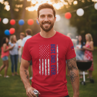Load image into Gallery viewer, Best Dad Ever 250th Anniversary T-Shirt – 1776-2026 Sleeve Detail